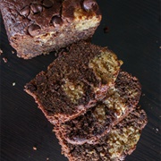 Chocolate Peanut Butter Zucchini Bread