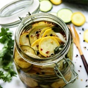 Pickled Squash