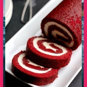 Beetroot Roll Cake