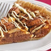 White Chocolate Pecan Pie