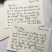 Handwrite a Letter