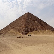The Red Pyramid of Dahshur, Cairo, Egypt