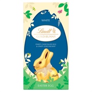Lindt Gold Bunny White Chocolate Shell Egg