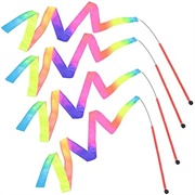 Rainbow Dance Ribbon Wand