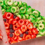 Watermelon Cheerios Treats