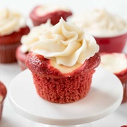 Red Velvet Cheesecake Cupcakes
