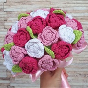 Crochet a Bouquet of Flowers