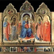 Virgin and Child Enthroned With Four Saints (Fra Angelico)