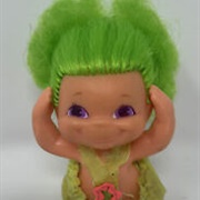 Baby Doll Girl Green Hair