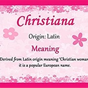 Christiana