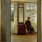 A Lady in an Interior (Carl Holsøe)