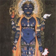 Vishnu Visvarupa, Preserver of the Universe, Represented as the Whole World