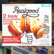 Real Good Pepperjack Cheese Bacon Wrapped Stuffed Chicken Breast