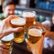 Bought a Round of Drinks for the House