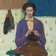 The Sock Knitter (Grace Cossington Smith)