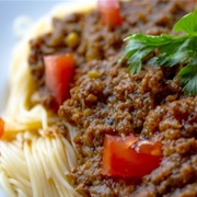 Somalia: Suugo Suqaar Pasta Spiced Meat