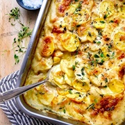 Garlic Scalloped Potatoes
