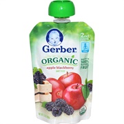 Apple Blackberry Baby Food