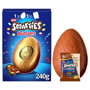 Smarties Buttons Milk Chocolate Egg