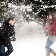 Have a (Gentle) Snowball Fight