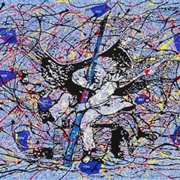 Myth of the Western Man (White Man's Burden) (Gordon Bennett)