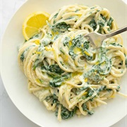 Lemon Ricotta Bucatini