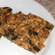 Vegan Gluten-Free Crispy Bread With Nuts and Seeds