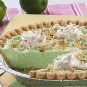 Creamy Lime Colada Pie