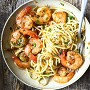 Garlic Butter Shrimp Pasta