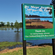 Maya Angelou Memorial Park: Stamps, Arkansas