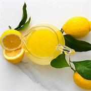 Lemon Juice (NOT Lemonade)