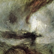 Snow Storm—Steamboat off a Harbour's Mouth (J. M. W. Turner)