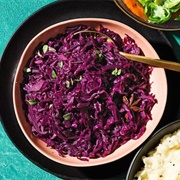 Winter Spiced Sweet &amp; Sour Braised Red Cabbage