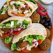 Falafel Pita, Middle East