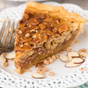 Toffee Almond Pie