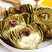 Steamed Artichoke