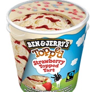 Strawberry Topped Tart