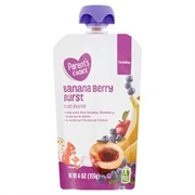 Banana Berry Baby Food