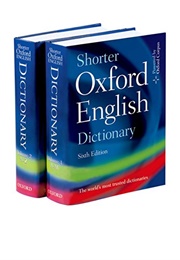 Shorter Oxford English Dictionary (5th Ed) (OUP)