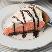 No Bake Peppermint Eggnog Pie