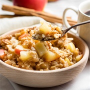 Apple and Walnut Oatmeal