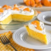 Orange Coconut Cream Pie