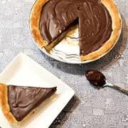 Nutella and Salted Caramel Pie