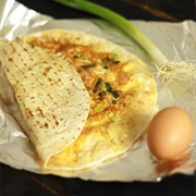 Egg and Perch Wrap