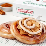 Krispy Kreme Cinnamon Toast Crunch Cinnamon Rolls