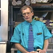 Dave Working Fast Food Drive Thru