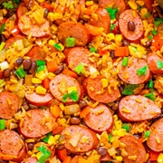 Mexican Chicken and Plant Sausage