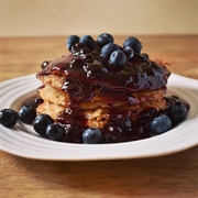 Blackcurrant Pancake Cake