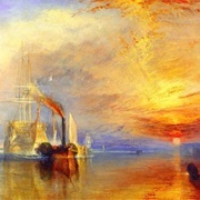The Fighting Temeraire Tugged to Her Last Berth to Be Broken Up (J. M. W. Turner)