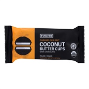 Evolved Caramel Sea Salt Coconut Butter Cups Dark Chocolate
